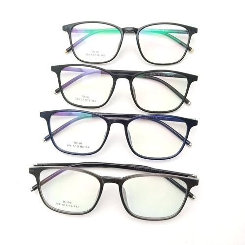 超轻tr90镜框透明复古小脸全框架黑色成人眼镜架