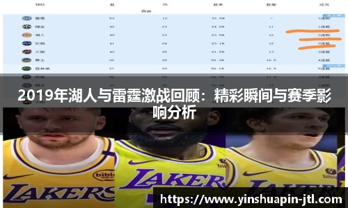 2019年湖人与雷霆激战回顾：精彩瞬间与赛季影响分析
